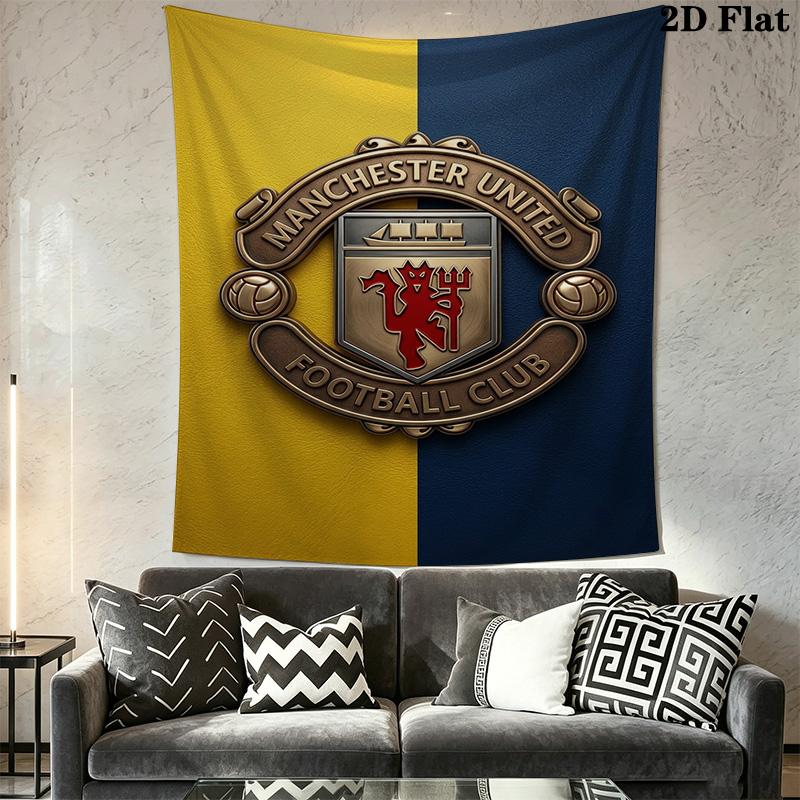 Manchester Football Club Crest Bedding 1 Duvet Cover 2 Pillowcase Without Core Christmas Birthday Gift Duvet Cover And Pillowcase Bedding Set