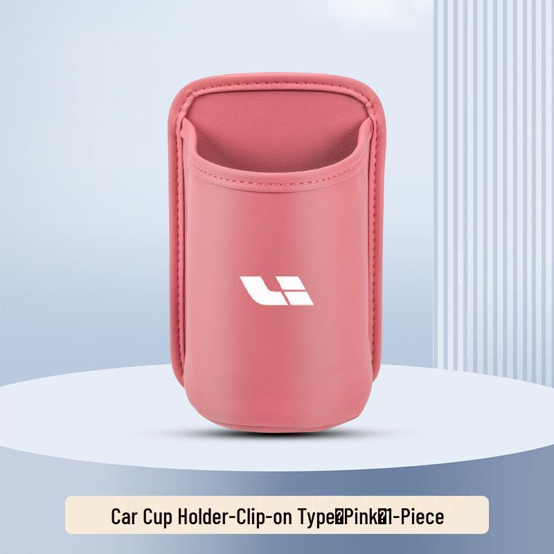 

Compatible with Li Auto L7, L6, L8, L9: Cup Holder Replacement & Car Seat Back Storage Box, Door Trash Can - New Version No logo