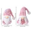 Elf Dwarf Gnomes Doll Pink Sequin Hat Design Christmas Gnome Plush Decorations For Home Christmas Table Decorations