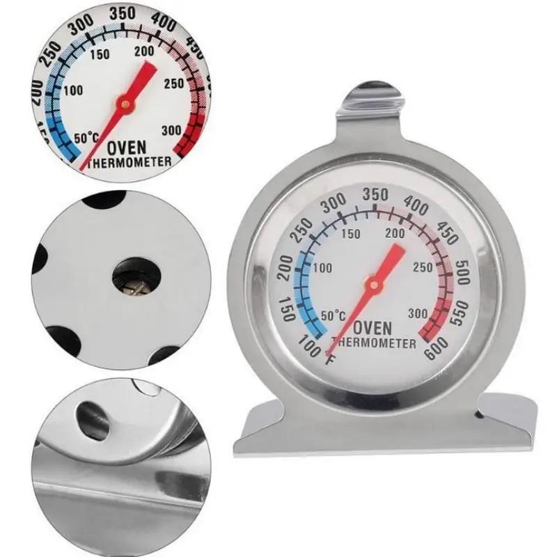

New Food Meat Temperature Stand Up Dial Oven Thermometer Stainless Steel Gauge Gage Large Diameter Measuring Appliance белый