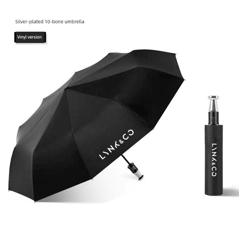 Lynkco New Energy 4S Store Premium Geschenk Regenschirm 23INCH schwarz