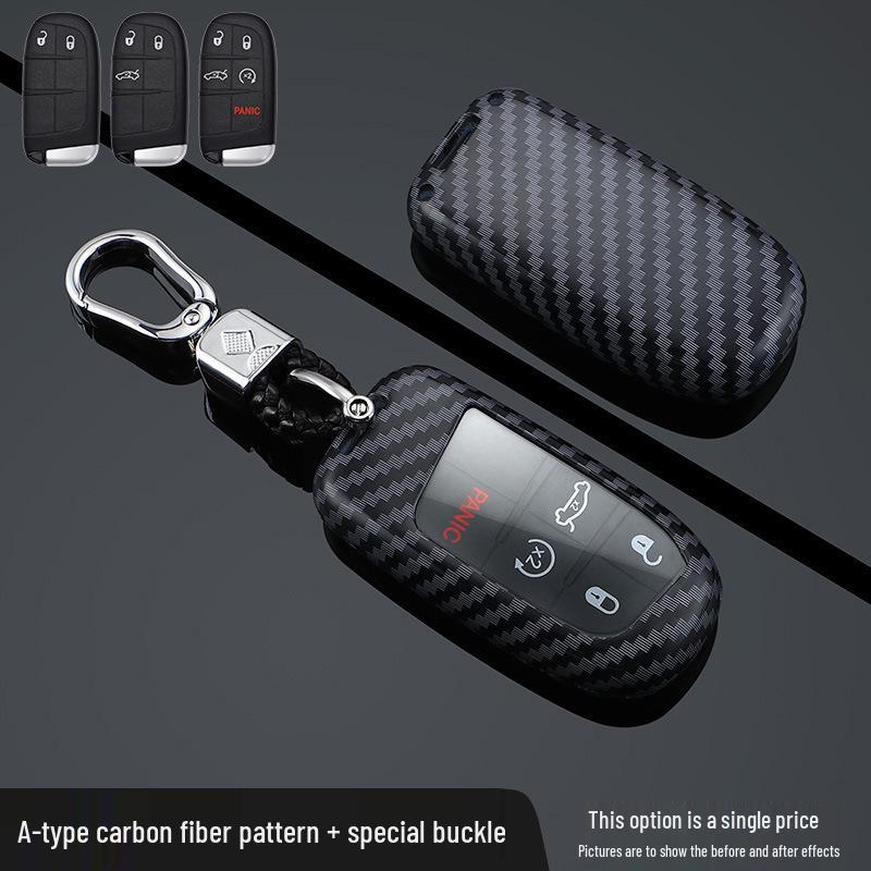 Key Case for Jeep Compass, Renegade, Cherokee, and Commander
