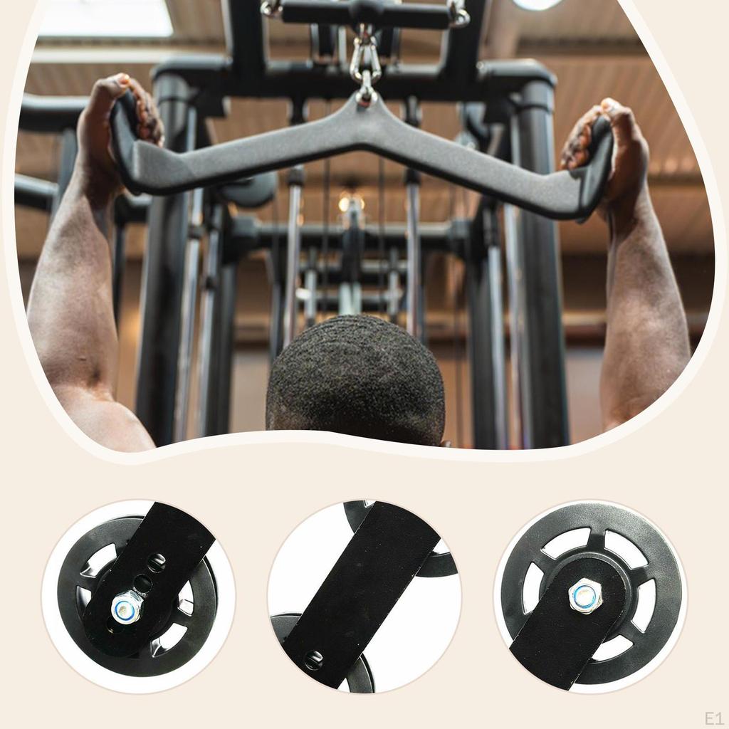 Swivel Pulley ,Fitness Cable System Men Women, Easy To Use Portable Home Strength Equipment
