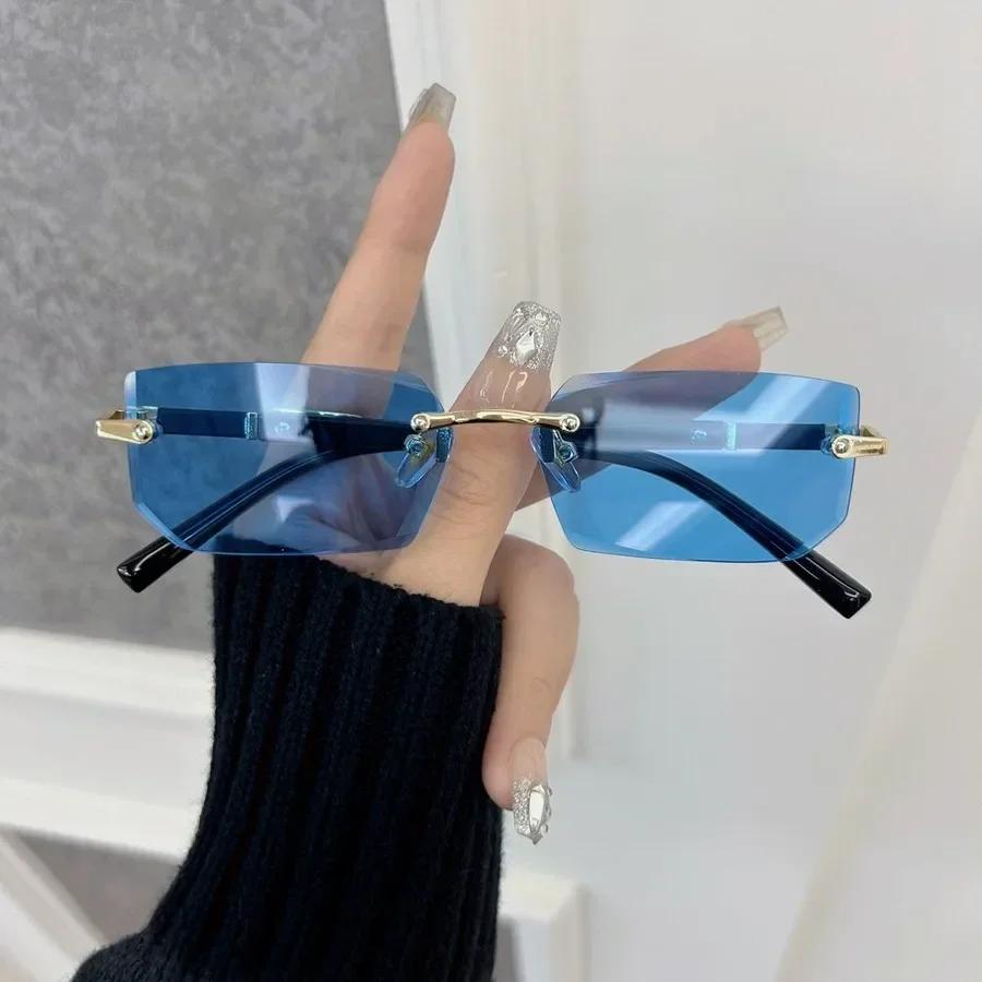 Square Sunglasses Women Men Classic Vintage Fashion Personality Glasses Stylish Casual Minimalist Oculos UV Protection