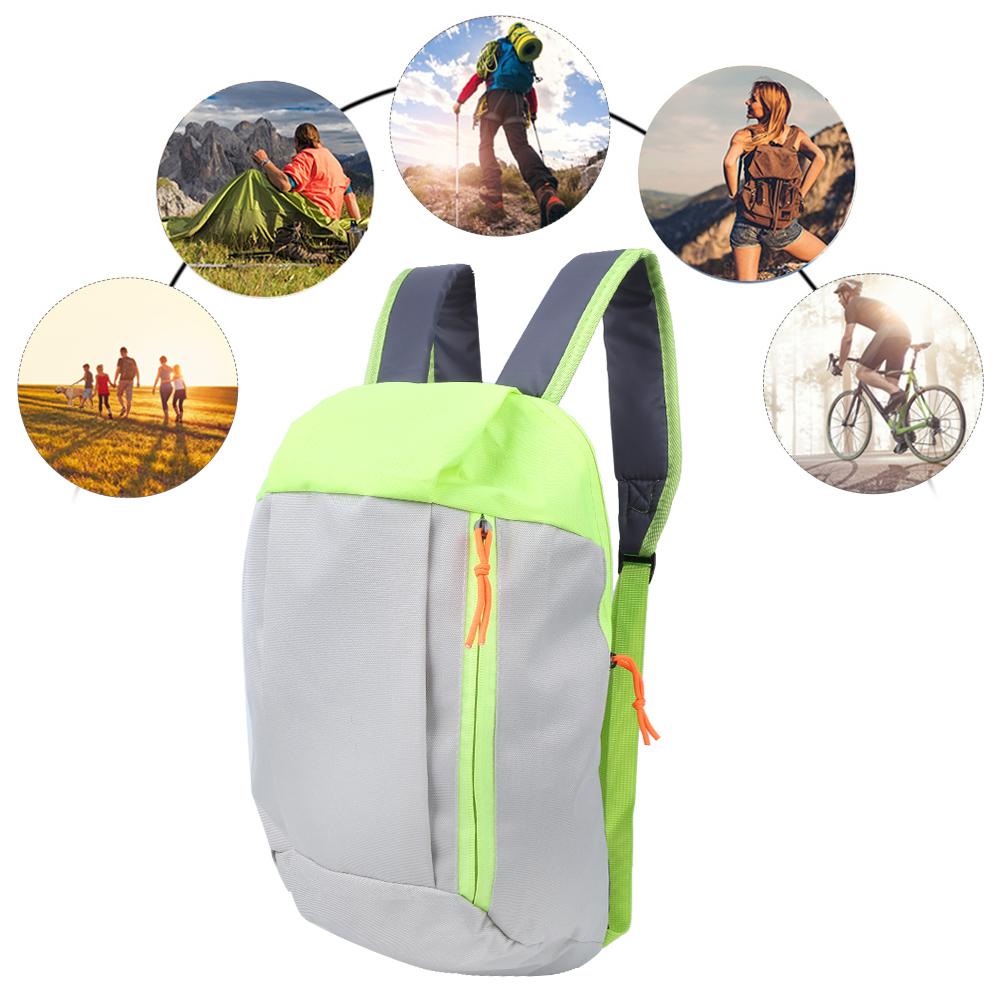 Sport Backpack Men Light Weight Hiking Backpack Women Travel Bag Laptop Camping BagLight Green
