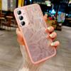Applicable To Samsung M55 Mobile Phone Case M54 Transparent Feather M14 Lens All-inclusive M53 Anti-drop Internet Celebrity Protective Case M33