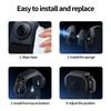 JOYSOG X5 Microphone Wind Muff Foam Soundproof Noise Reduction Cover for Insta360 X5 Action Camera