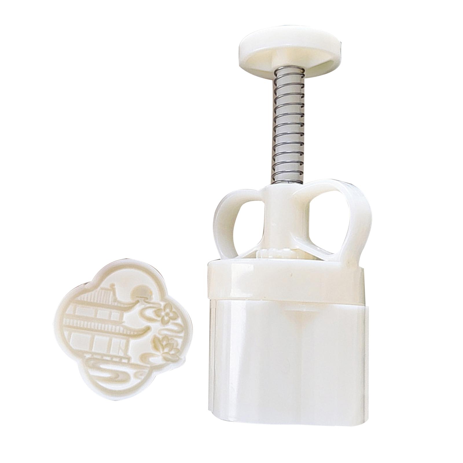 Hand Pressed Mooncakes Mold Bean Pastes Cake Press Moulds Traditional Pastries Making Molds Kitchen Baking Supplies 1