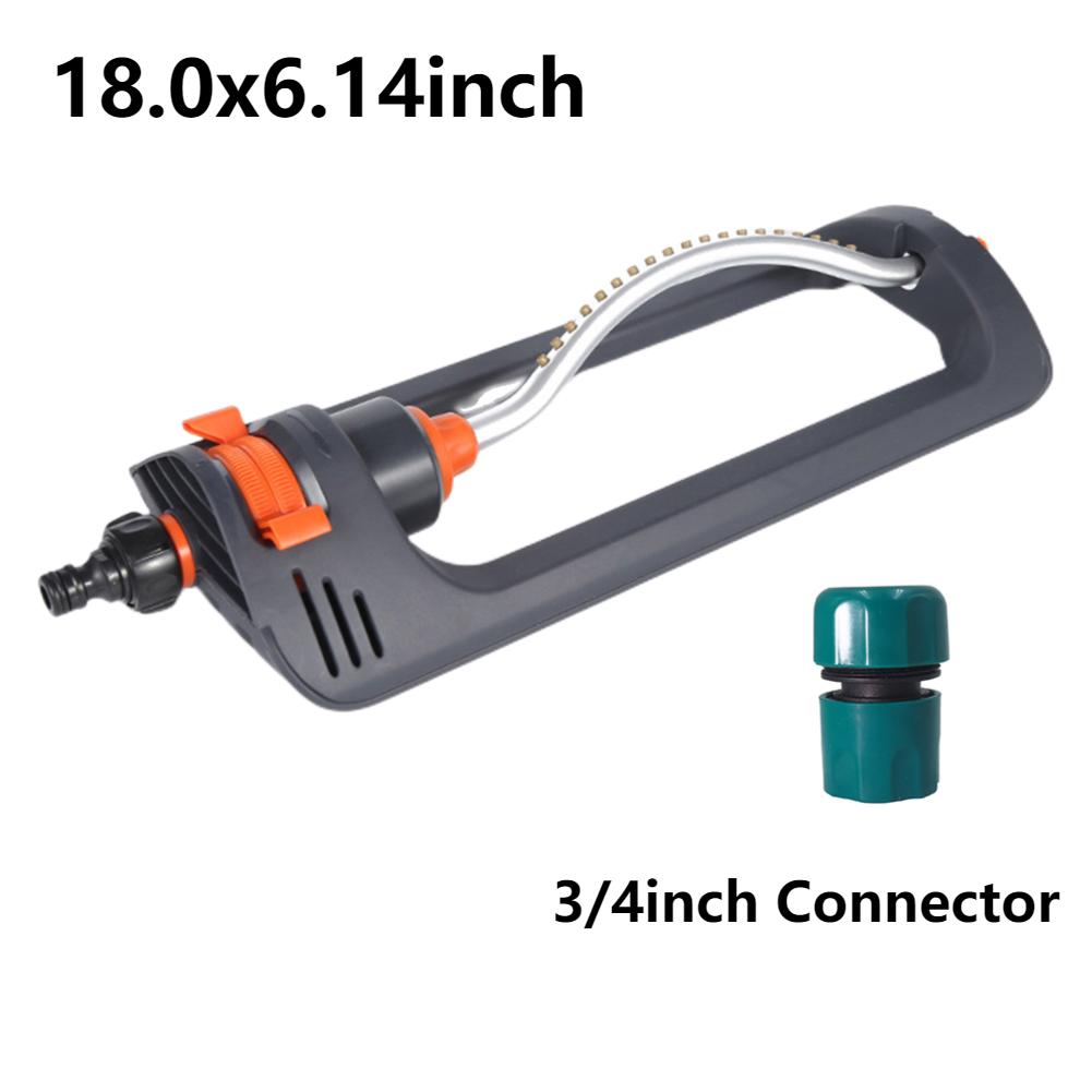Automatic Water Sprinkler Adjustable Flow Swing Irrigation Spray Efficient Watering Oscillating Sprinkler Garden Supplies