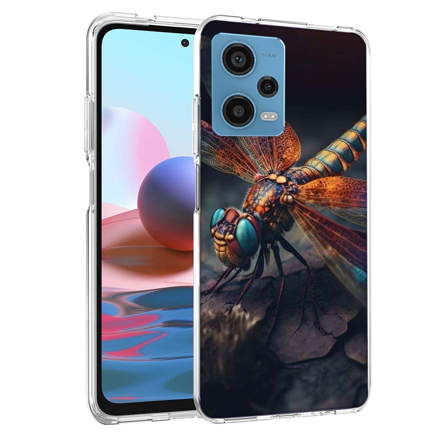 Beautiful Dragonfly Enthusiasts Phone Case For Redmi Note 13 12 14 15 Pro Plus 13R 11 11T 11E 11S 10 Pro 10S 9 9S Cover Cell Cle