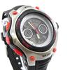 Les Trésors De Lily [I1058] - 'Busy' Red Black Sports Watch