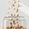 Transparent Automatic Pet Feeder Spill Proof Large Capacity Pet Food Storage Dispenser Plastic Pet Water Fountain Daily Feeding