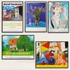David Hockney Original Exhibition A Year In Normandie House Tree Modern Art Poster Canvas Painting Wall Print Picture Home Decor