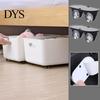 One-way Wheel 3 Pack Mini Caster Rollers Self Adhesive No Noise Scratches Precision Storage Box Ball Bearings Labor Saving 12Pcs Shelf Trash