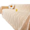 Comfortable Cotton Velvet Thickened Sofa Towel Ins Style Cream Style Non-Slip Static Sofa Cover All-Inclusive Universal Cover