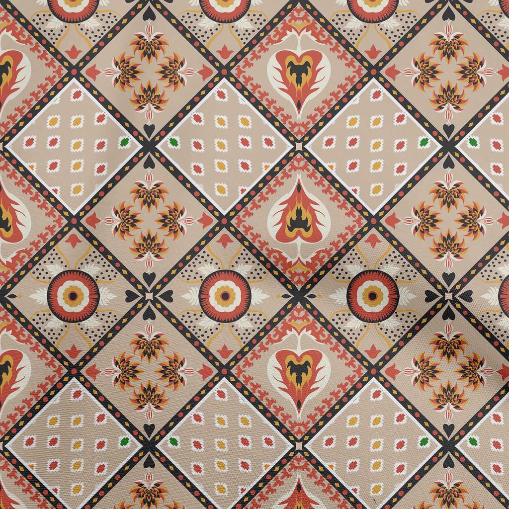 oneOone Tessuto Cotone Elastan Rosa Fucsia Mix Floreale Asiatico Progetti Creativi Tessuto Decorativo Stampato Al Metro 40 Pollici