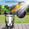 New Solar Flame Light Outdoor IP65 Waterproof Landscape Lamp Hanging Camping Lights for Courtyard Garden Flickering Flame Decor