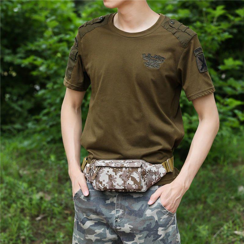 Tasche Schulter Messenger Bag Herren Tasche Brusttasche Multifunktionale Outdoor Tasche Handytasche Camouflage Brusttasche