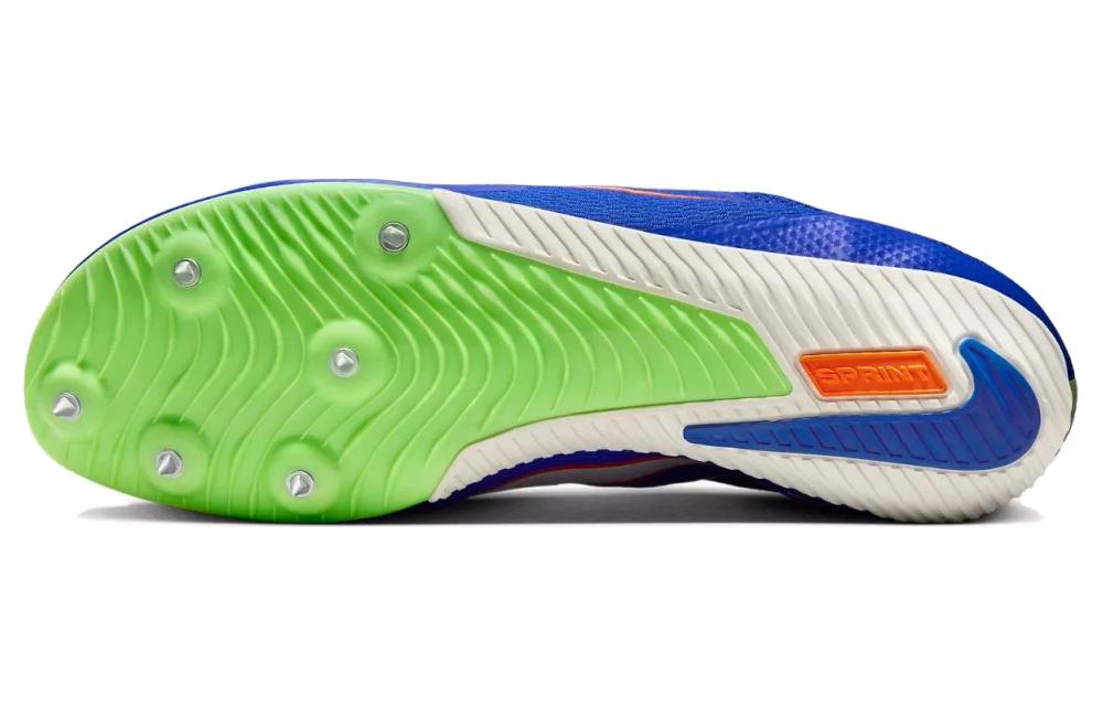 Nike Air Zoom Rival Sprint Spikes 'Racer Blue Safety Orange' DC8753-401