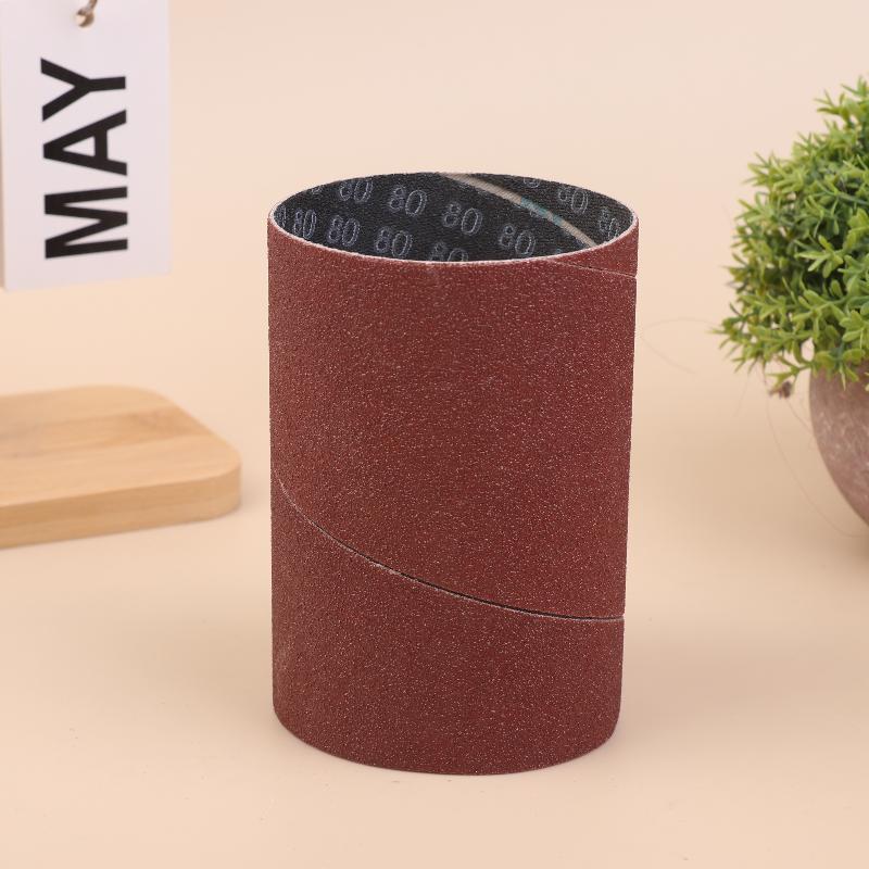 1Pcs Sanding Drum Sleeves Sandpaper Sanding Abrasive Tools 80/150/240 Grit Vibrating Spindle For Sander Sleeve Polishing Tools