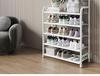 Multi-Layer Floor-Standing Shoe and Clothing Rack: Entryway Organizer