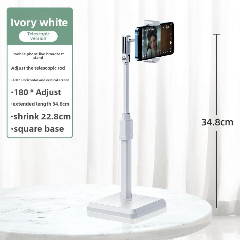Mobile Phone Stand Holder, Desktop Live Streaming Bracket, Floor-standing, Lazy Person's Computer, Invisible Selfie