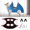 Breathable Dog Grooming Hammock Set, W/ Pliers files Restraint Bag ,Harness Helper Trimming
