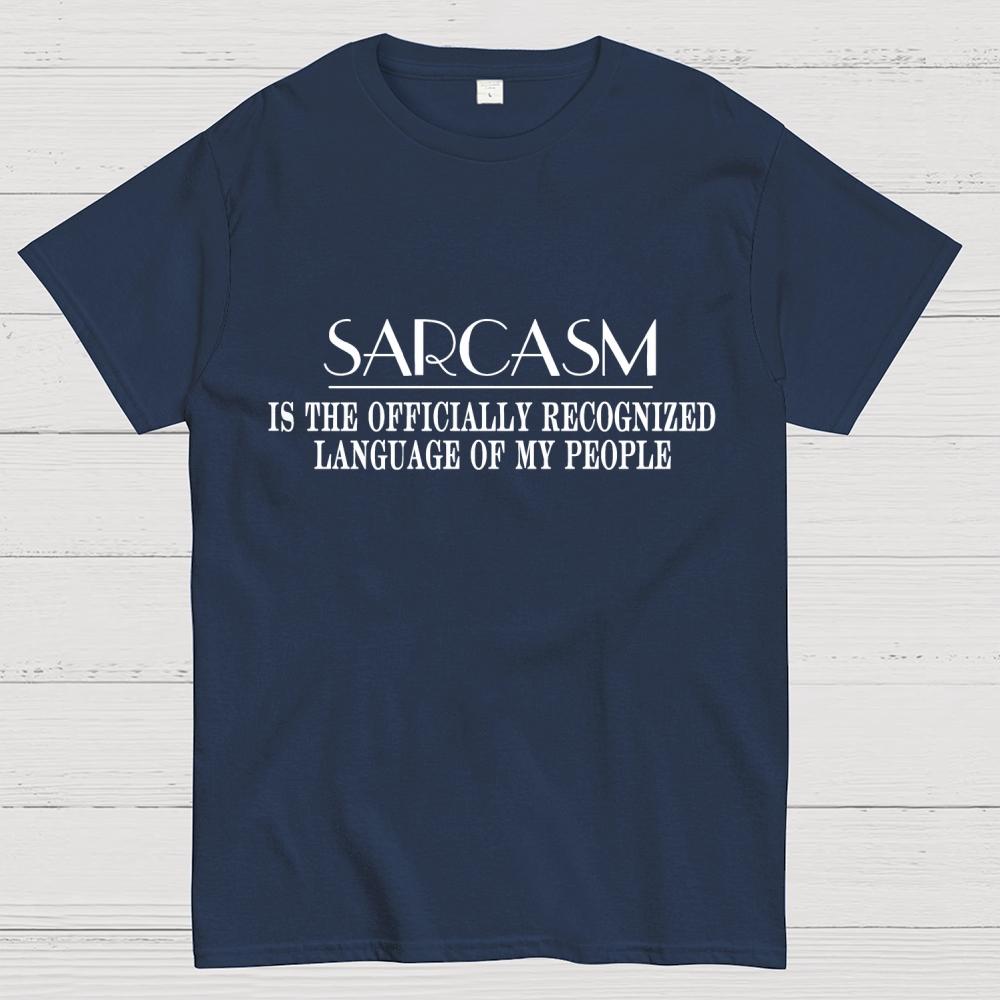 Fluently Sarcastic Cotton Casual Cool Loose T-Shirt