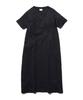Snow Peak Recycled Cotton size for and outdoor activities Dress, 1, BLACK, SW-25SW401, festivals, camping,