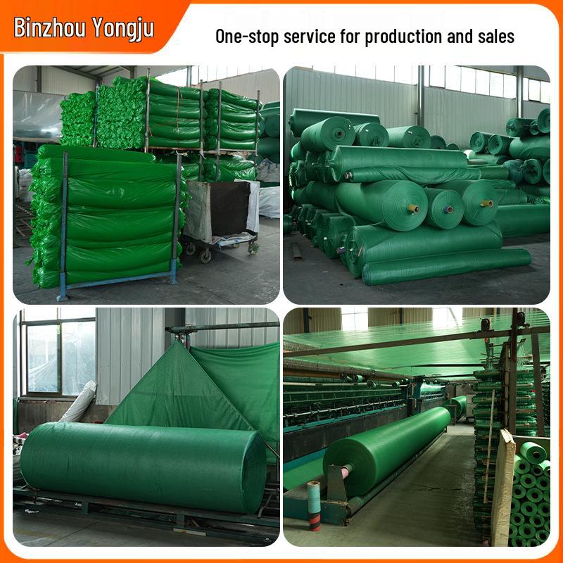 Thickened Dustproof & Windproof Green Net for Construction Sites