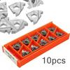 10pcs 16ER AG60 BMA Threading Inserts Carbide  Precision Grinding  Manual Inspection  Suitable for Various Processing
