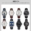 [Nywing] TAG HEUER Watch Band 19mm 20mm 22mm Genuine Calf Leather with D Buckle - Black