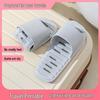 Women's Quick-Dry Foldable Travel Slippers - Leakproof Indoor/Hotel Accessory