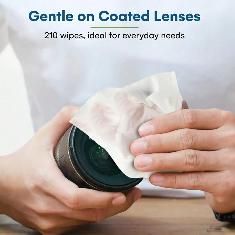 

100-Pack Individually Wrapped Pre-Moistened Lens Cleaning Wipes for Eyeglasses, Screens & Camera Lenses United States
