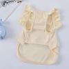 Cotton Dog Dress T-shirt Spring Summer Cat Dog Clothes Puppy Costumes Yorkshire Pomeranian Bichon Poodle Schnauzer Pug Clothing