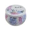2.2 Oz Tea Pear Paste Candy Tin Gift Box with Candle Can Storage