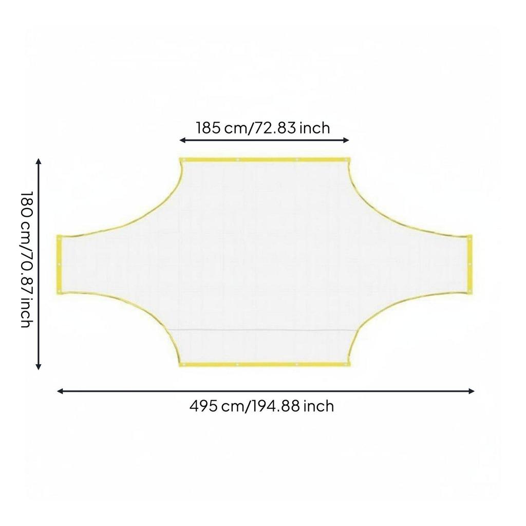 Football Scoring Practice Net Easy to Attach Soccer goals Target