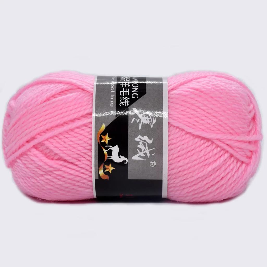 6 stk Supertykt Ullgarn 300g (10.56oz) for Strikking & Hekling Rask DIY Chunky Teppe Sjal Skjerf Ullbukser Tykt Håndverksgarn