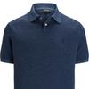 Polo Ralph Lauren FW24 Logo Embroidered Ribbed Short Sleeve Knit Top Men Tops Deep-Blue MNPGSWE1CM20023-400