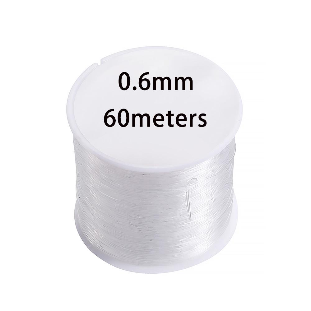 0.4-1.0mm Elastic Cord Beading Thread Stretch String Fibre Crafting Line For Jewelry Making DIY Seed Beads Pony Beads Bracelets