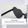 2024 Women Colors Pc Heart Shape Tinted Party Sunglasses Girls Vintage Uv400 Colors Rimless Polarized Sun Glasses
