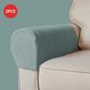 New 2pc Sofa Armrest Cover For Living Room Elastic Jacquard Armchair Covers Couch Case Non Slip Sofa Slipcover Corner Case Decor