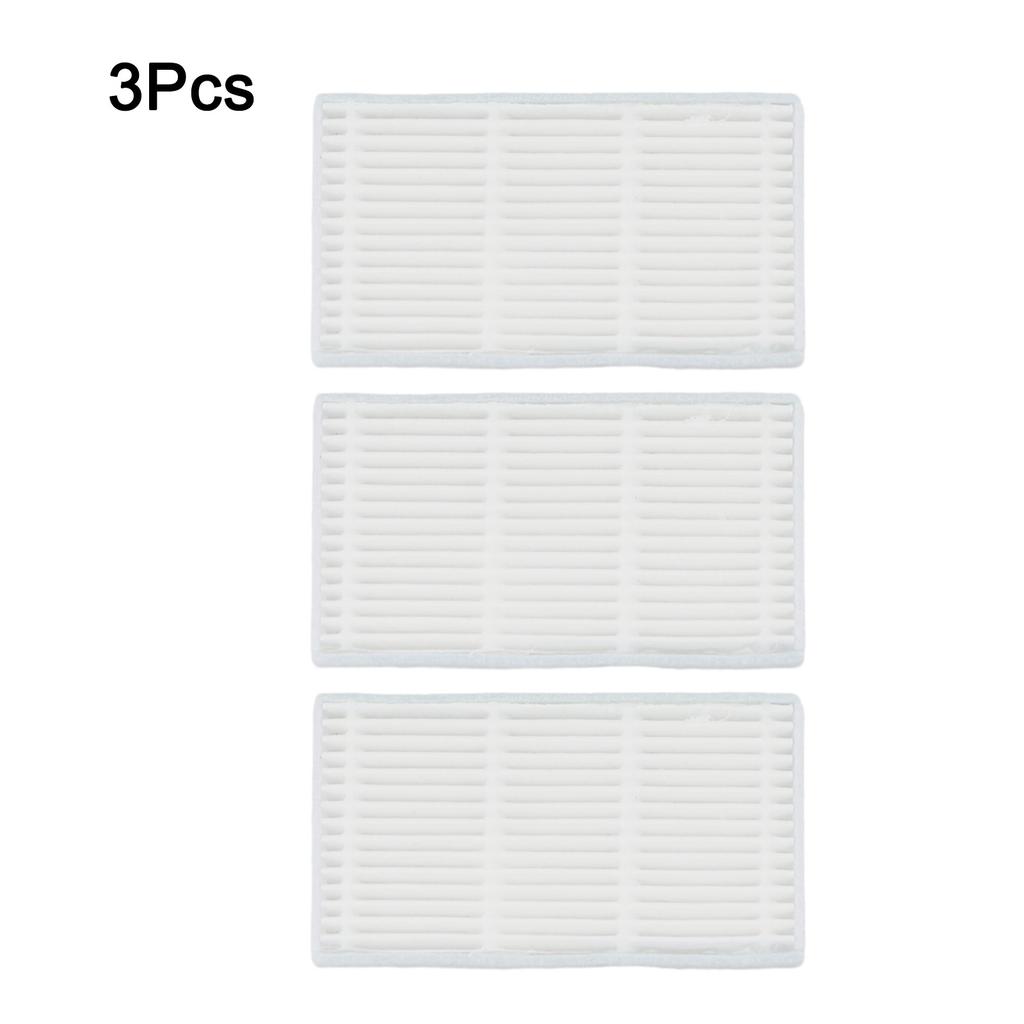 Replacement Filter For Vexilar W7/W11 Robot Vacuum Cleaner, 3/6-Pack, White Filter Accessory For Home Use With Pet Dander