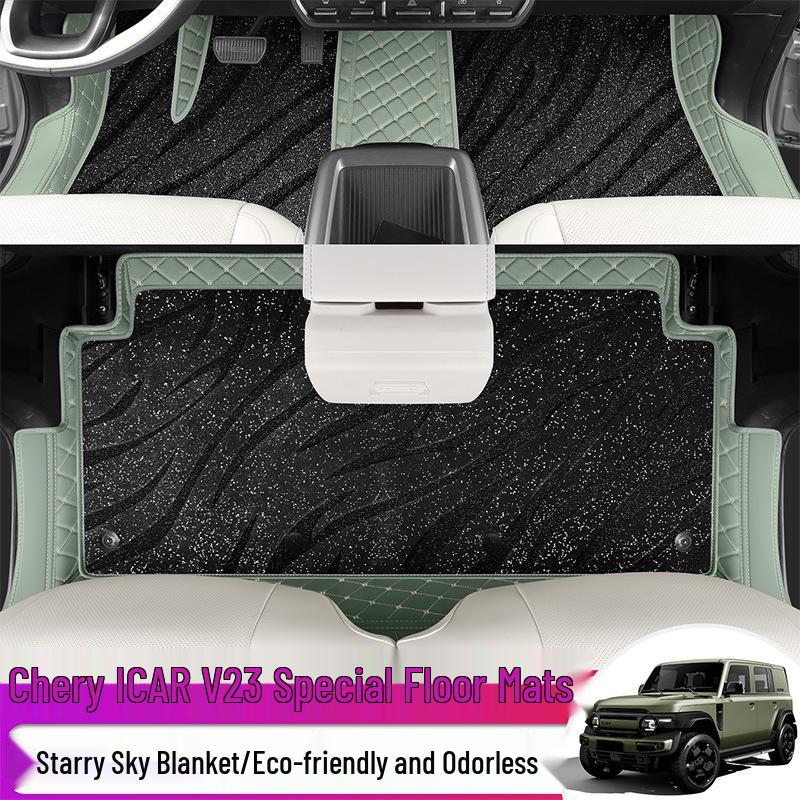 TPE All-Inclusive Floor Mats for Chery iCAR Super V23 - Fits 26 Models