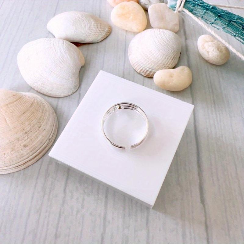 Modisches Design mit runden Perlen und Hohlperlen, umweltfreundliches Kupfermaterial, Zehenring für Damen, Schmuck für Strandpartys als Jubiläumsgeschenk