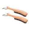 Dust Removal Horsehair Sweater Brush Felt Hat Brush Soft Bristle Multi-Purpose Cleaning Clothes Dust Removal Household Cleaning Goods Set of 2