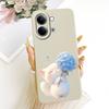 For Vivo Y05 4G Case New Luxury Bow Love Heart Painted Cover Soft TPU Phone Case For Vivo Y11d Y 05 VivoY05 VivoY11d Fundas Bags