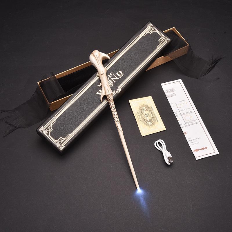 Harry Potter & Hermione Light-up Magic Wand with USB/Type-C Charging