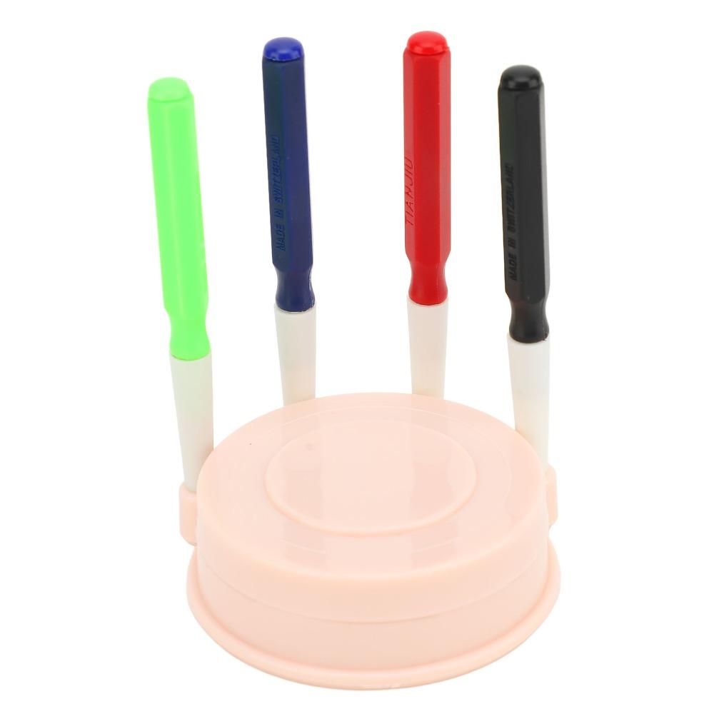 4pcs Complete Integrated Set Watch Oil Pen Watch Lubricating Tool Mechanical Watch Refueling