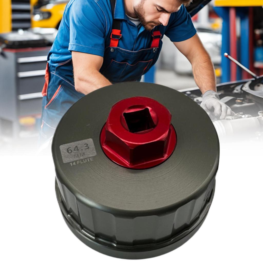 Ölfilterschlüssel Auto Ölfilterschlüssel Steckschlüssel Werkzeug Leichtes Set Ergonomisches Zubehör Kappe für Wohnmobil Motorrad Automobil Haus